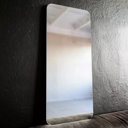 Illuminated rectangular LED mirror 120x40cm, three colors with a motion sensor