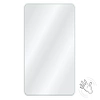 Lustro podświetlane prostokątne LED 65x45cm trzy barwy z czujnikiem ruchu