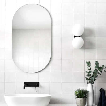 Lustro owal fazowane C-kant 150cm x 75cm